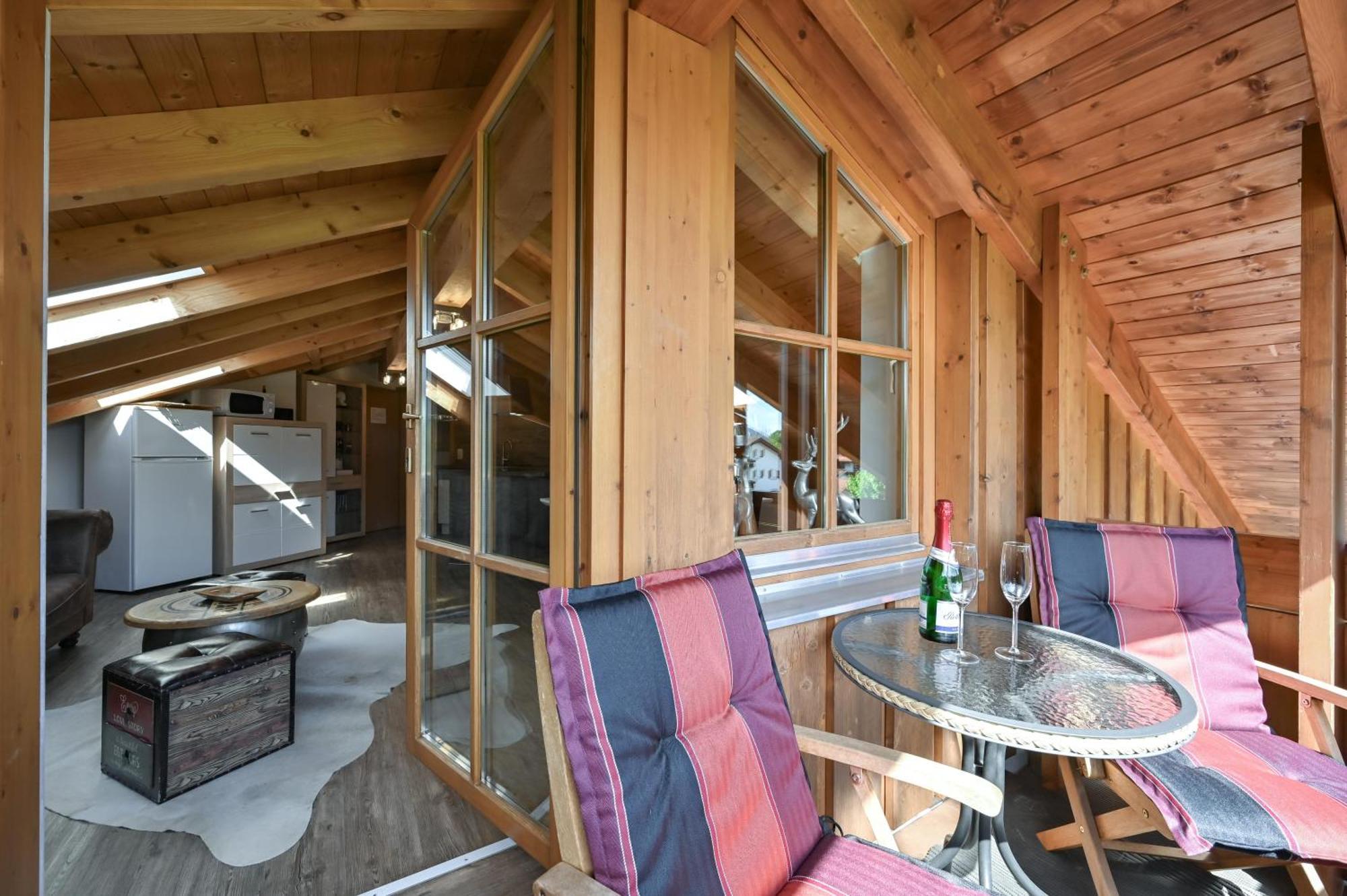 Chalet Im Haus Schlossblick Фюссен Экстерьер фото